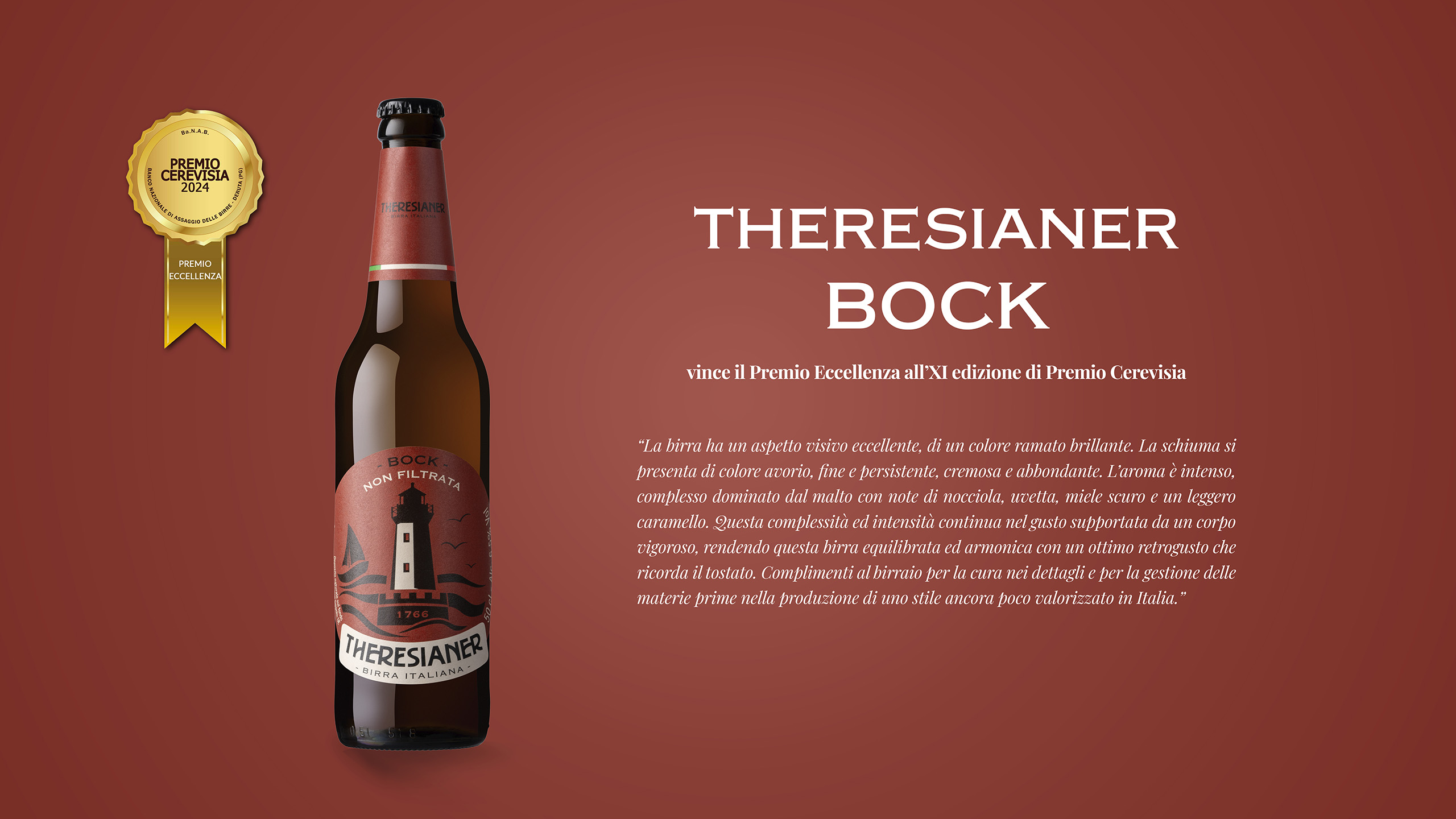 Theresianer gewinnt den Excellence Award beim elften Cerevisia Award: Bock ist das Bier mit der höchsten Punktzahl